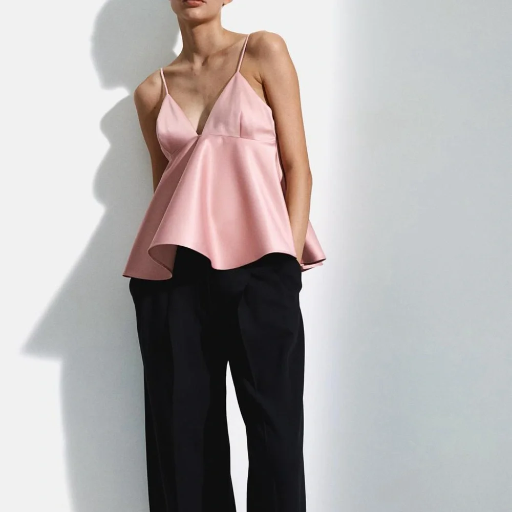 H&M Pink V-Neck Camisole Top - Picture 1 of 5